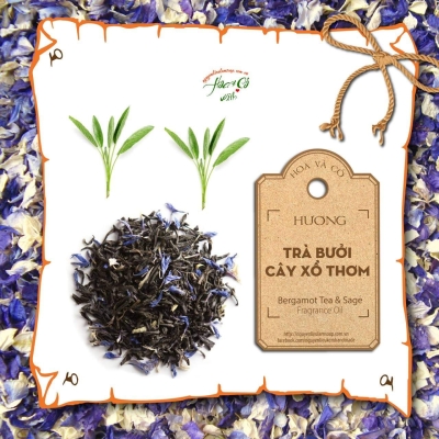 Hương Trà Bưởi & Cây Xô Thơm (Bergamot Tea & Sage Fragrance Oil)