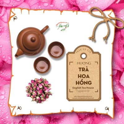 Hương Trà Hoa Hồng Anh Quốc (English Tea Rose Fragrance Oil)