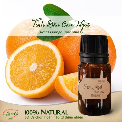 Tinh Dầu Cam Ngọt Hữu Cơ ( Organic Orange Essential Oil )